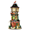 Load and play video in Gallery viewer, Lemax-Christmas Clock Tower
