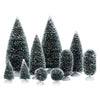 Department 56 - Bag-O-Frosted Topiaries, Small (10-Teilig) - KleinLand