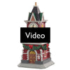 Laad en speel video af in Galerijviewer, Lemax - Fir Tree Clock Tower 