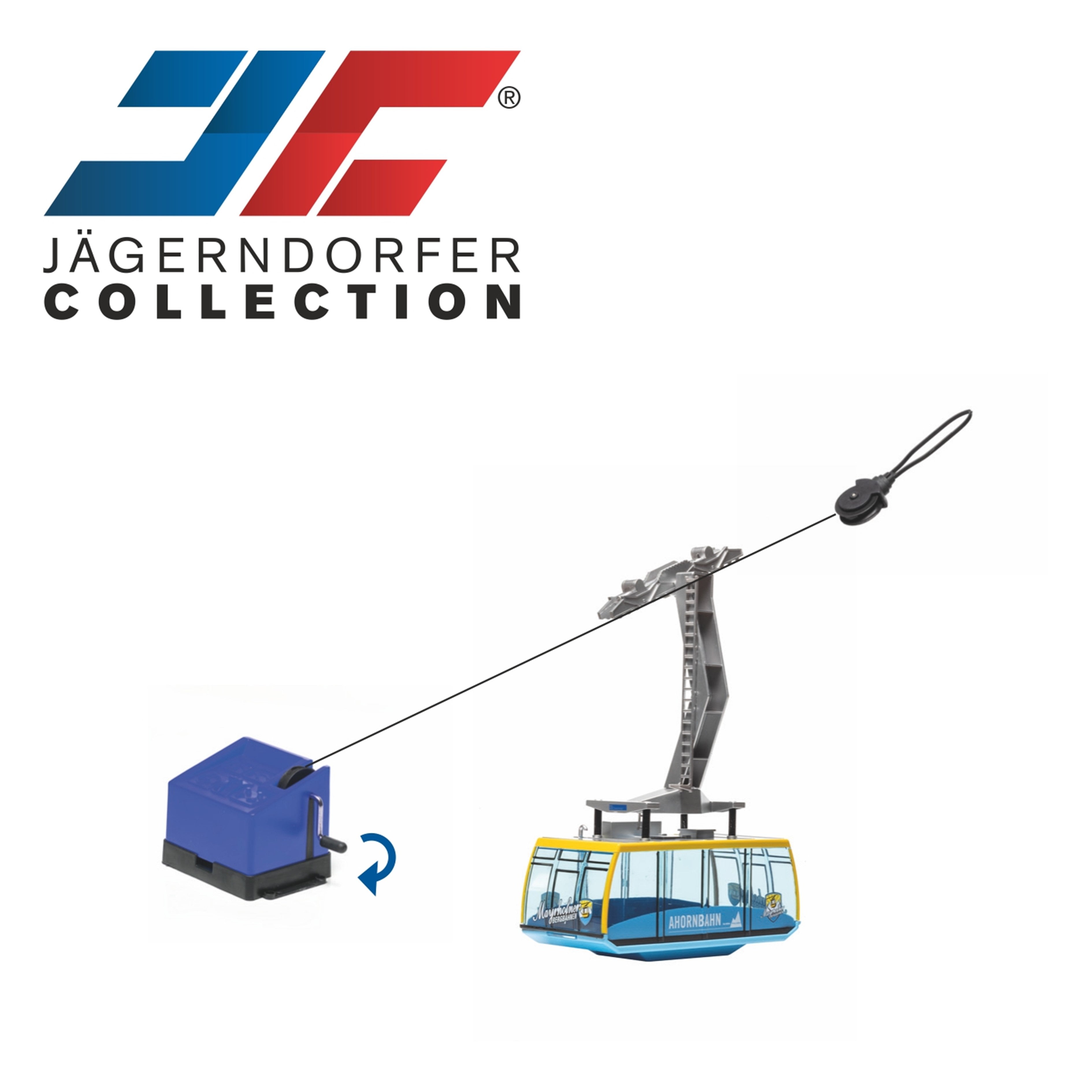 Jägerndorfer - kleine handmatige kabelbaan (Zillertal | Ahornbahn)
