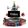 Laad en speel video af in Galerijviewer, Lemax - Sleespinners van de kerstman